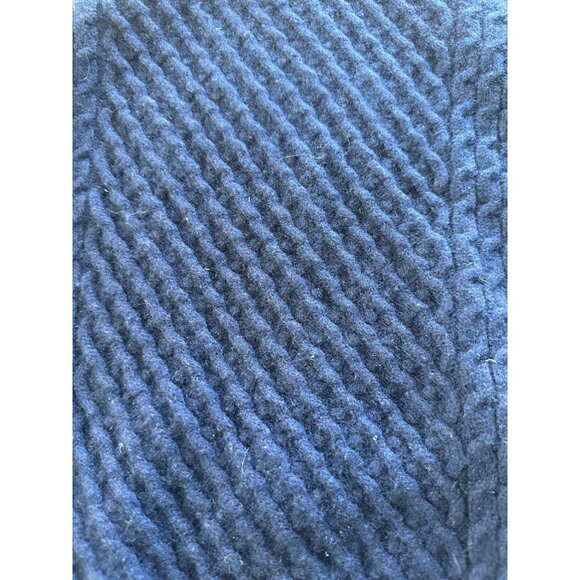 Equipment Femme Women's XS Navy Wool Cashmere Turtleneck Sweater - Picture 3 of 5